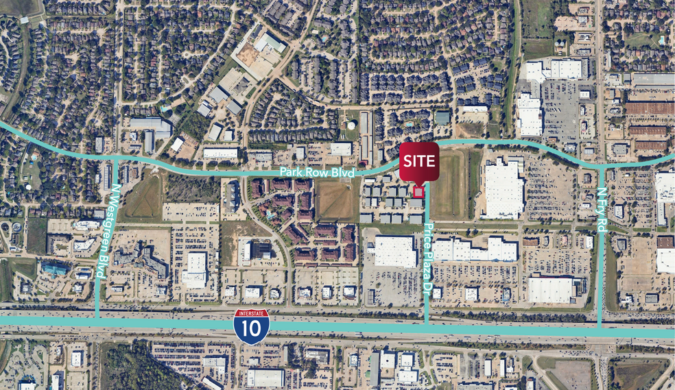 1303 Price Plaza Dr, Katy, TX à louer - Aérien – Image 3 sur 5