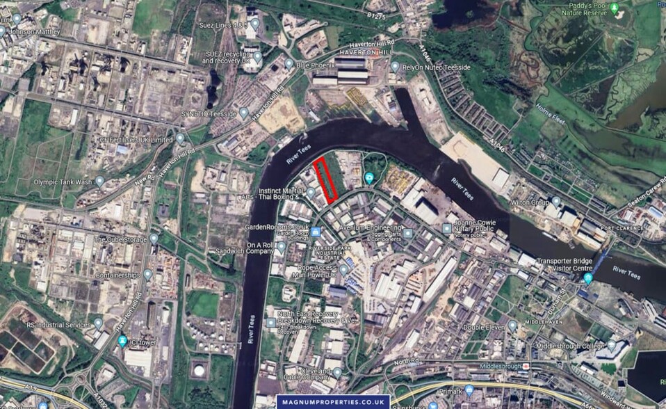 Riverside Park Rd, Middlesbrough à vendre - Aérien – Image 2 sur 2