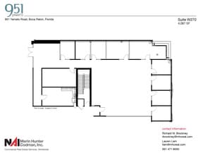 951 Yamato Rd, Boca Raton, FL à louer Plan d’étage– Image 2 sur 2