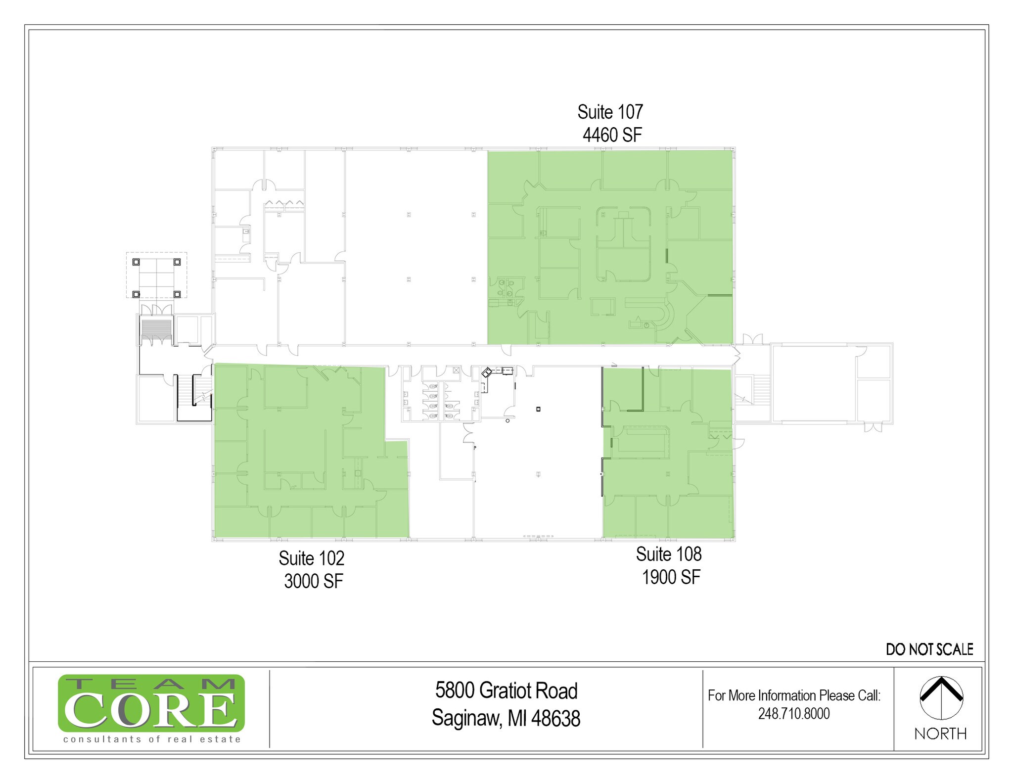 5800 Gratiot Rd, Saginaw, MI à louer Plan d’étage– Image 1 sur 1