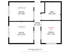 343 S 8th St, El Centro, CA à louer Plan d’étage– Image 1 sur 1