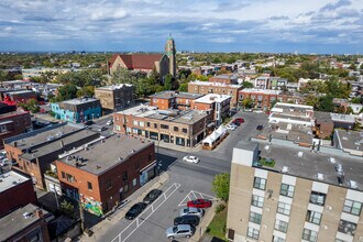 5885-5893 Av Papineau, Montréal, QC - Vue aérienne vue de carte