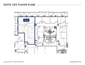 13106 SE 240th St, Kent, WA à louer Plan d’étage– Image 2 sur 2