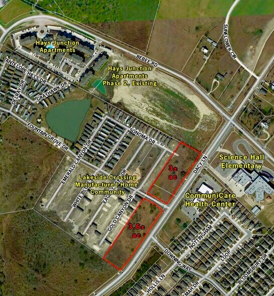 Dacy Lane and Bebee rd, Kyle, TX à vendre - Photo de l’immeuble – Image 3 sur 3