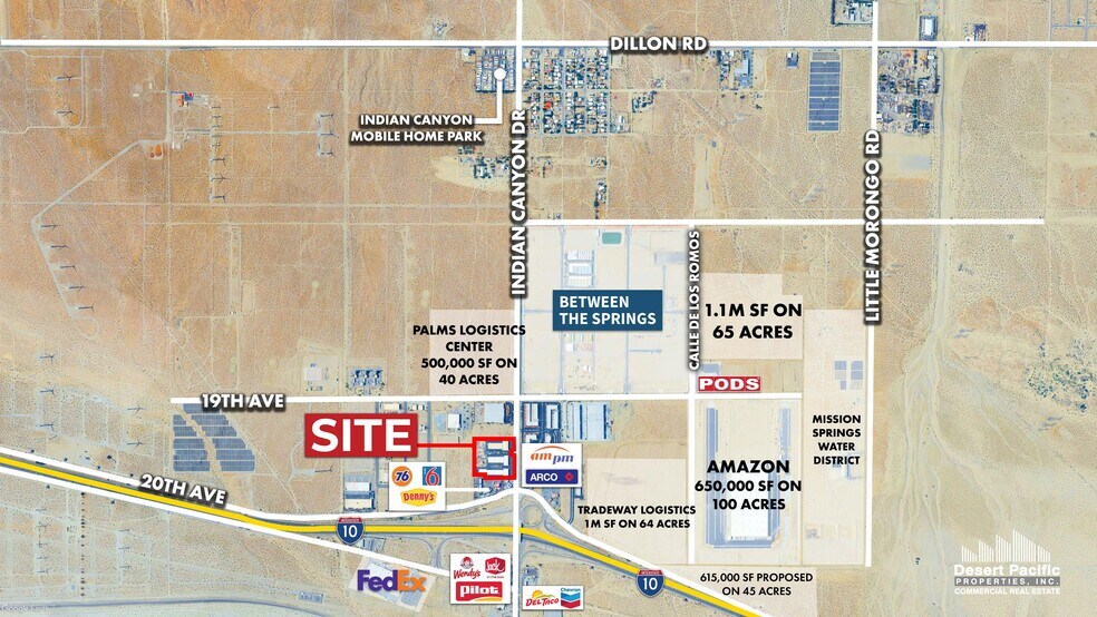 19345 - 19465 N Indian Canyon Dr portefeuille de 3 biens à vendre sur LoopNet.fr - Photo de l’immeuble – Image 3 sur 7