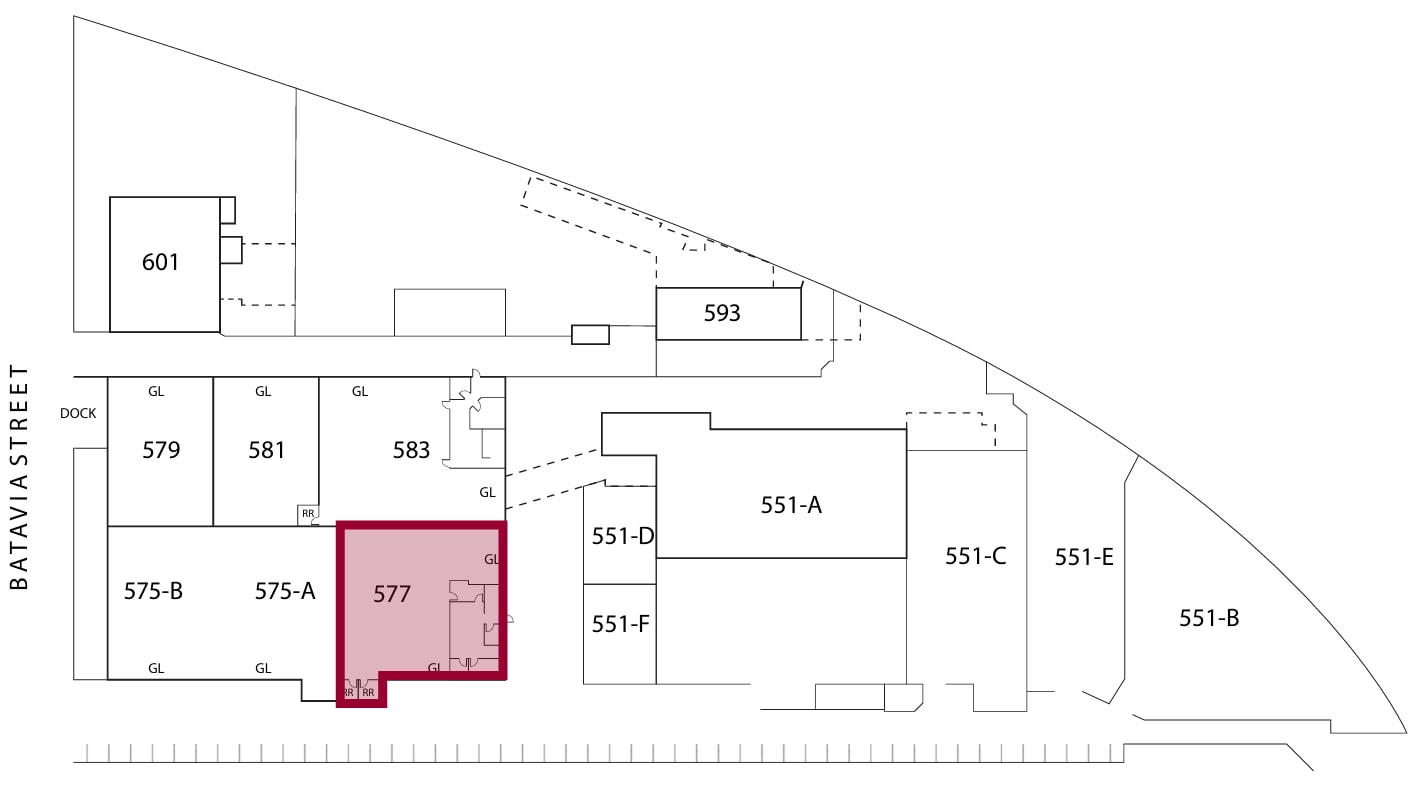 551-583 N Batavia St, Orange, CA à louer Plan de site– Image 1 sur 1