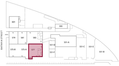 551-583 N Batavia St, Orange, CA à louer Plan de site– Image 1 sur 1