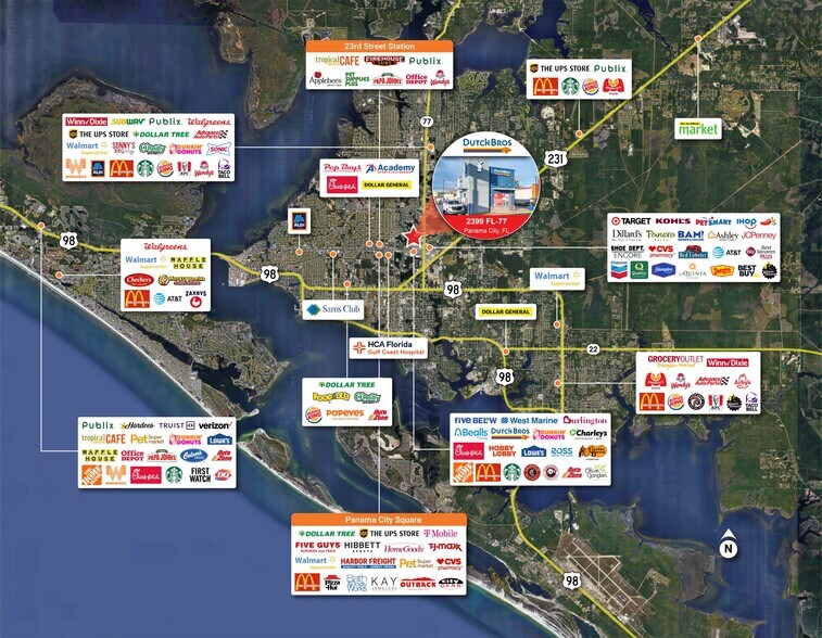 2399 Florida 77, Panama City, FL à vendre - Photo de l’immeuble – Image 2 sur 2