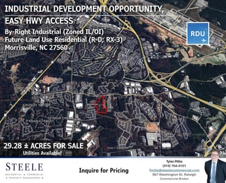 Plus de détails pour 251 Smallwood Dr, Morrisville, NC - Terrain à vendre