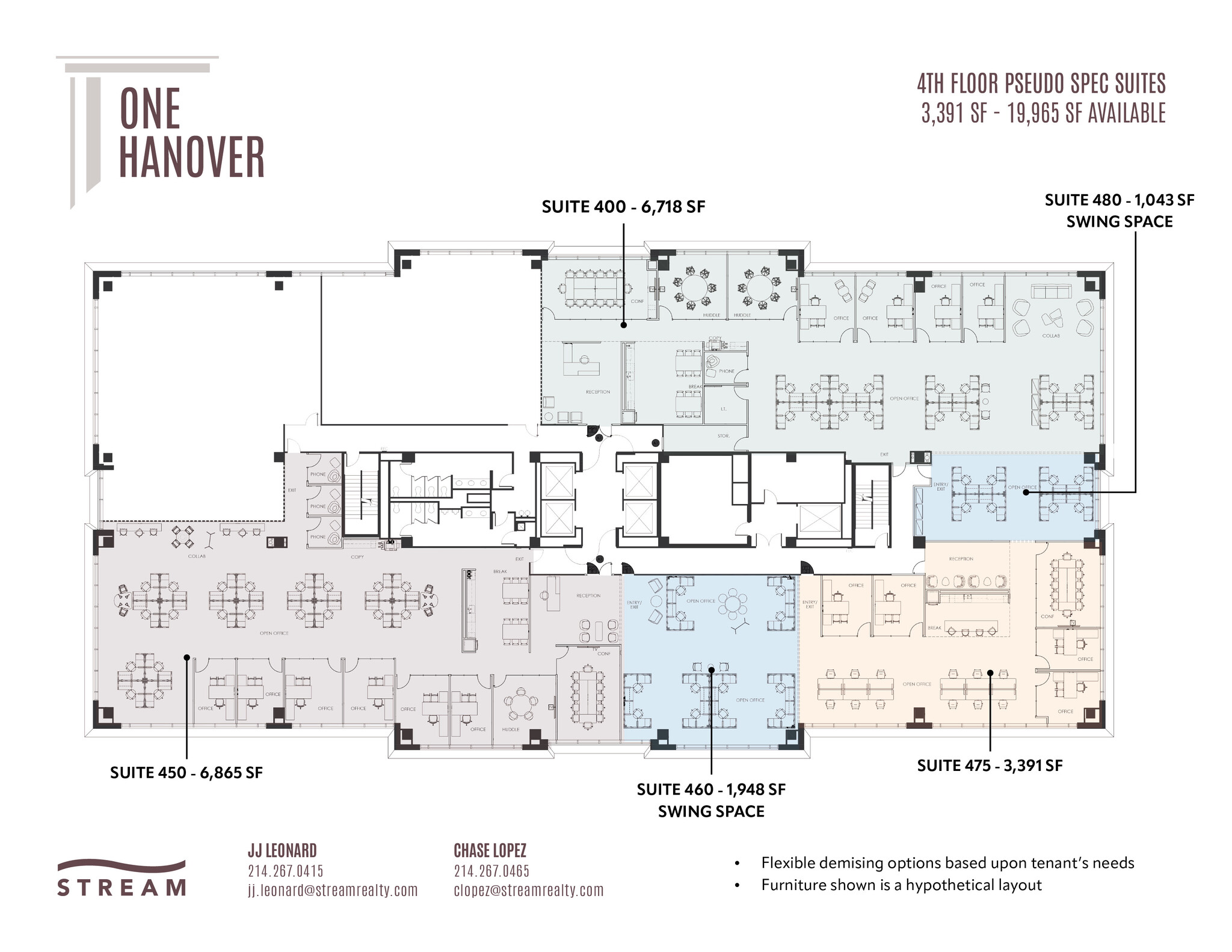 16633 N Dallas Pky, Addison, TX à louer Plan d’étage– Image 1 sur 1