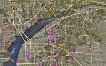 4040 Bell St, Fort Myers, FL - VUE AÉRIENNE  vue de carte