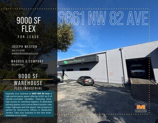 Plus de détails pour 6991-6995 NW 82nd Ave, Miami, FL - Industriel/Logistique à louer