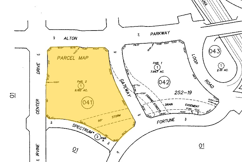 300 Spectrum Center Dr, Irvine, CA à louer - Plan cadastral – Image 2 sur 48