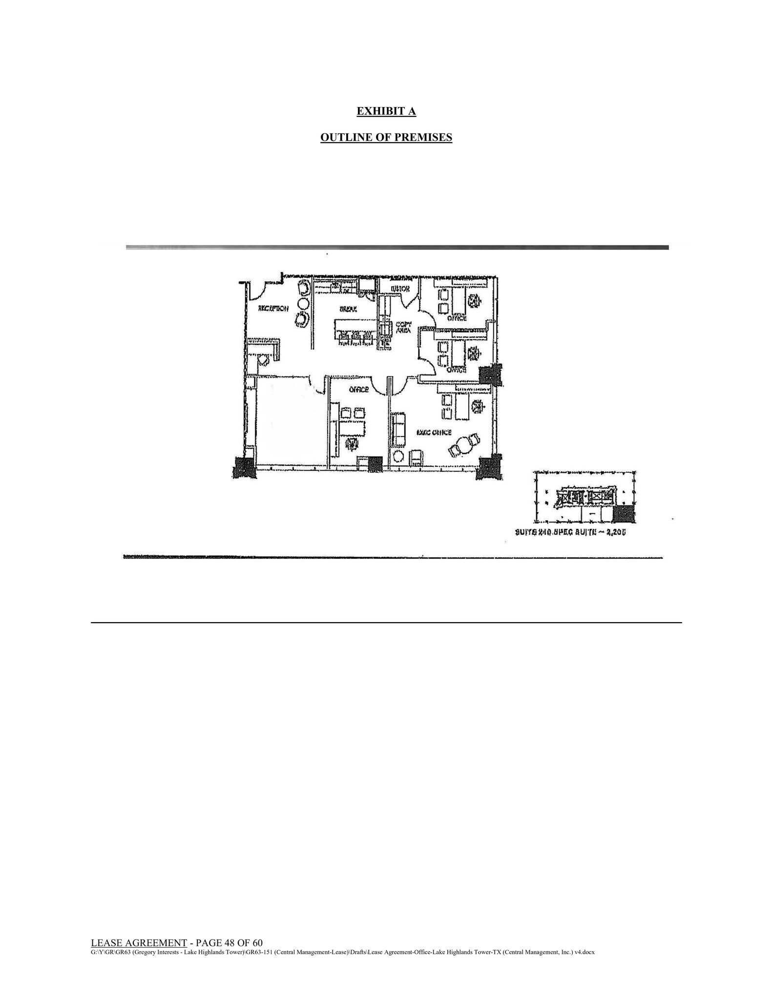 9330 Lyndon B Johnson Fwy, Dallas, TX à louer Plan de site– Image 1 sur 1