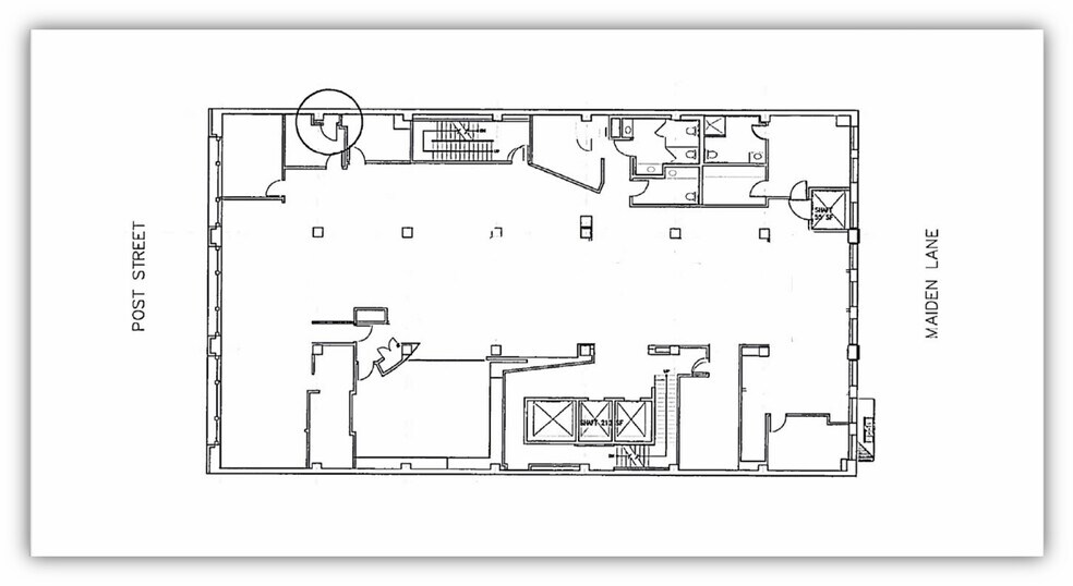 170 Maiden Ln, San Francisco, CA à louer - Plan d’étage – Image 2 sur 3