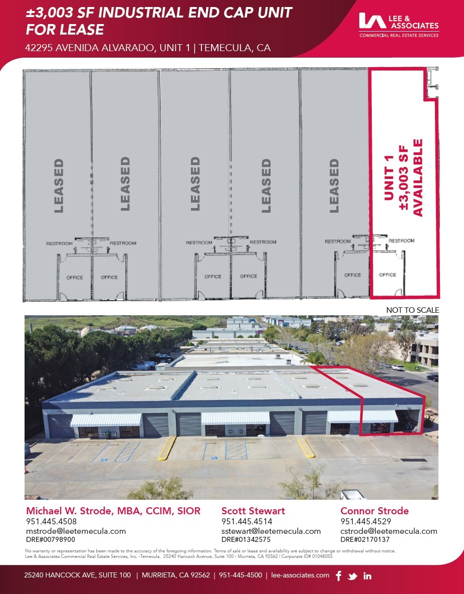 42295 Avenida Alvarado, Temecula, CA à louer Plan d’étage– Image 1 sur 1