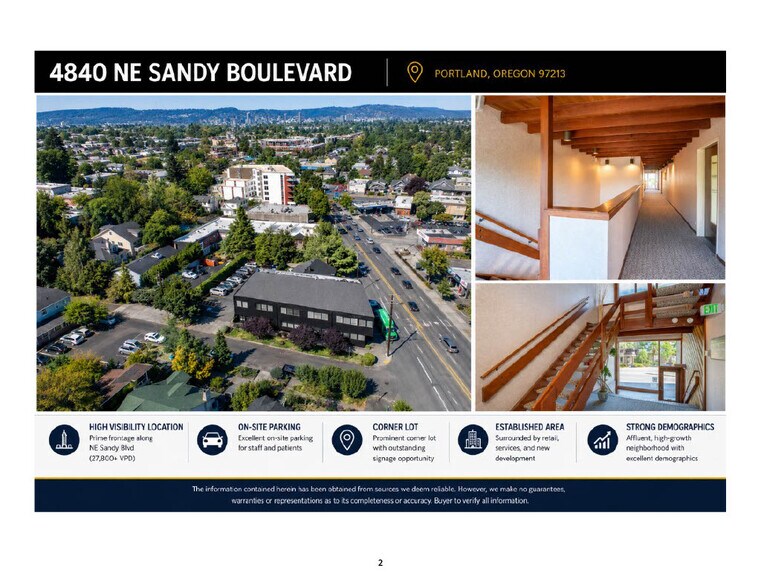 4840 NE Sandy Blvd, Portland, OR à vendre - Photo de l’immeuble – Image 2 sur 7