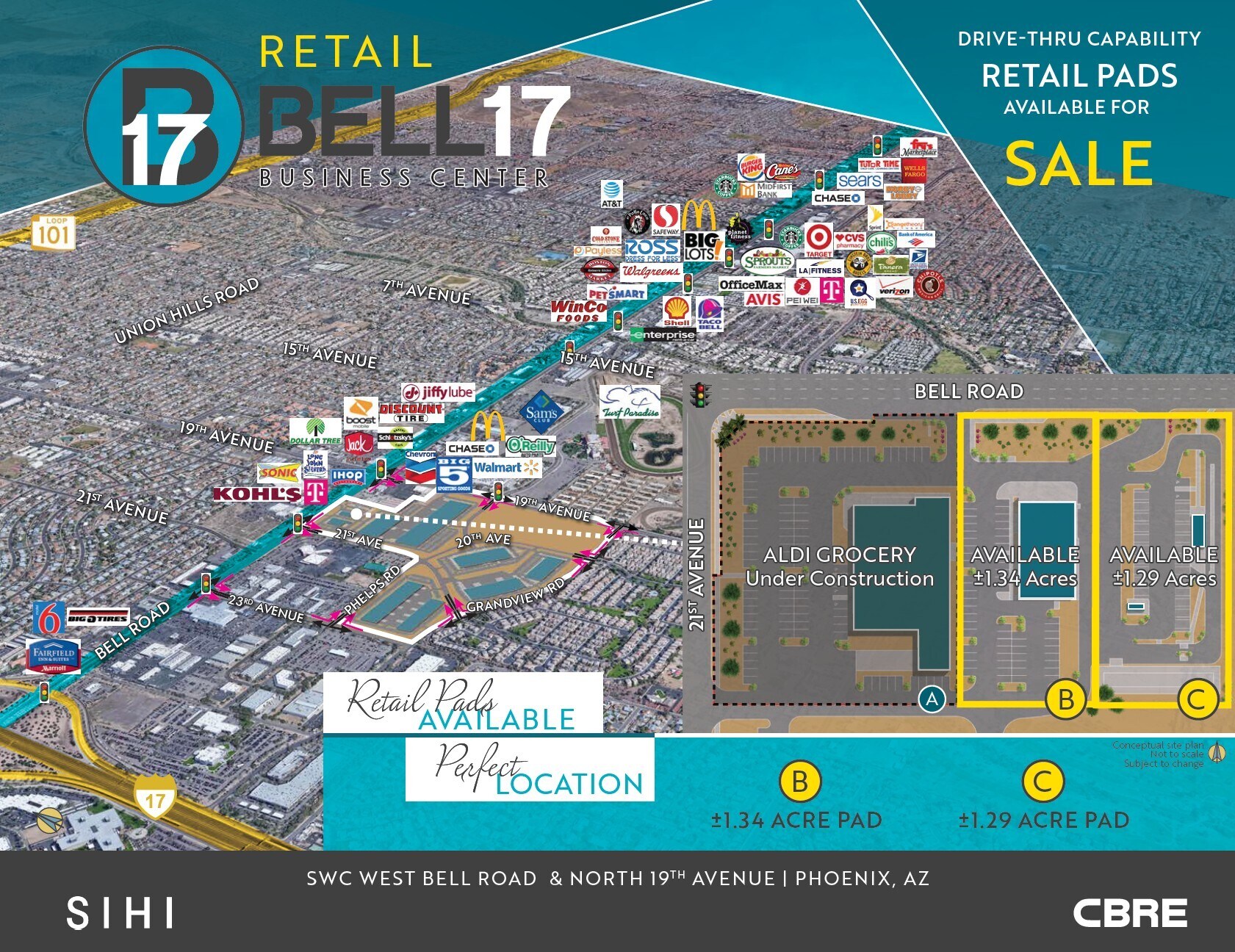 SWC W Bell Rd & N 19th Ave, Phoenix, AZ à vendre Photo principale– Image 1 sur 2