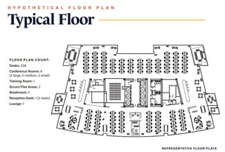 488 Almaden Blvd, San Jose, CA à louer Plan d’étage– Image 1 sur 1