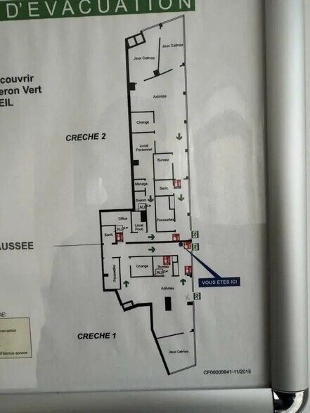 Local commercial dans Arcueil à louer - Plan de site – Image 3 sur 7
