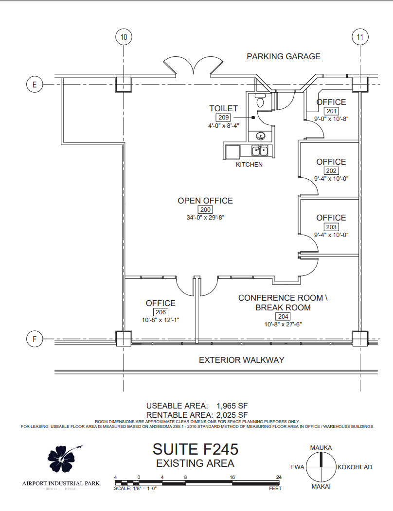 3375 Koapaka St, Honolulu, HI à louer Plan d’étage– Image 1 sur 1