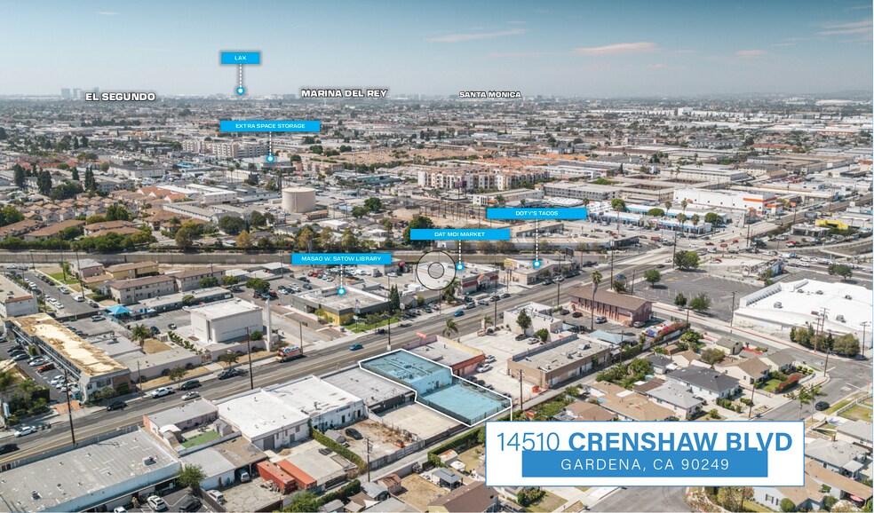 14510 Crenshaw Blvd, Gardena, CA à vendre - Photo de l’immeuble – Image 3 sur 12