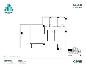 1231 Greenway Dr, Irving, TX à louer Plan d’étage– Image 2 sur 2