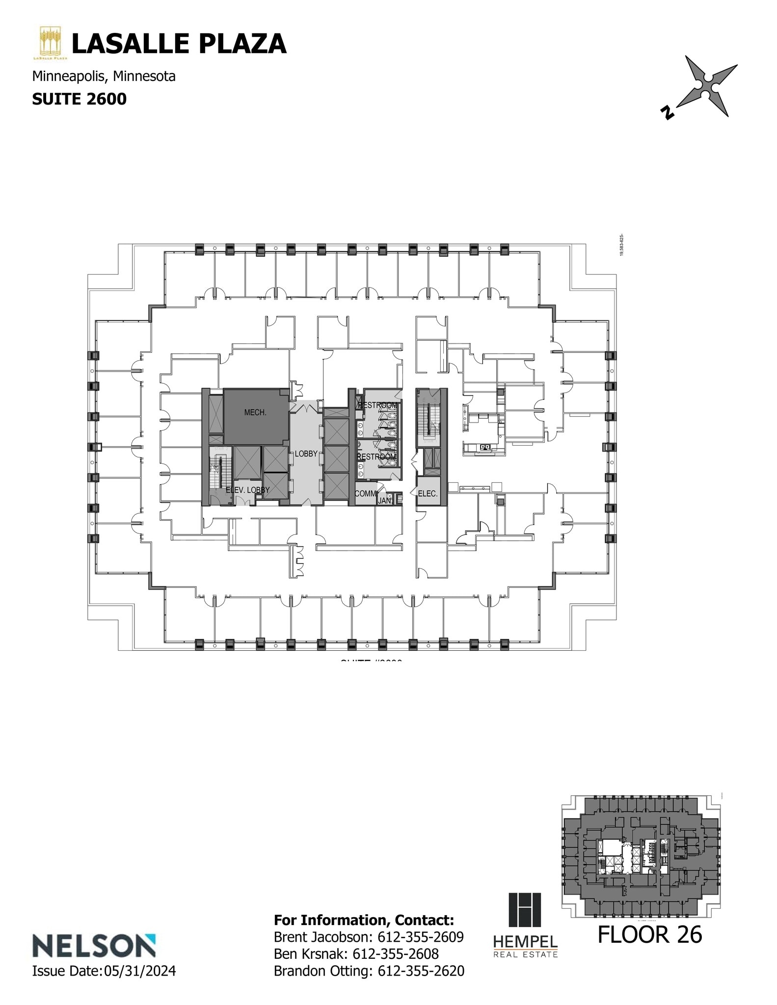 800 LaSalle Ave, Minneapolis, MN à louer Plan de site– Image 1 sur 1