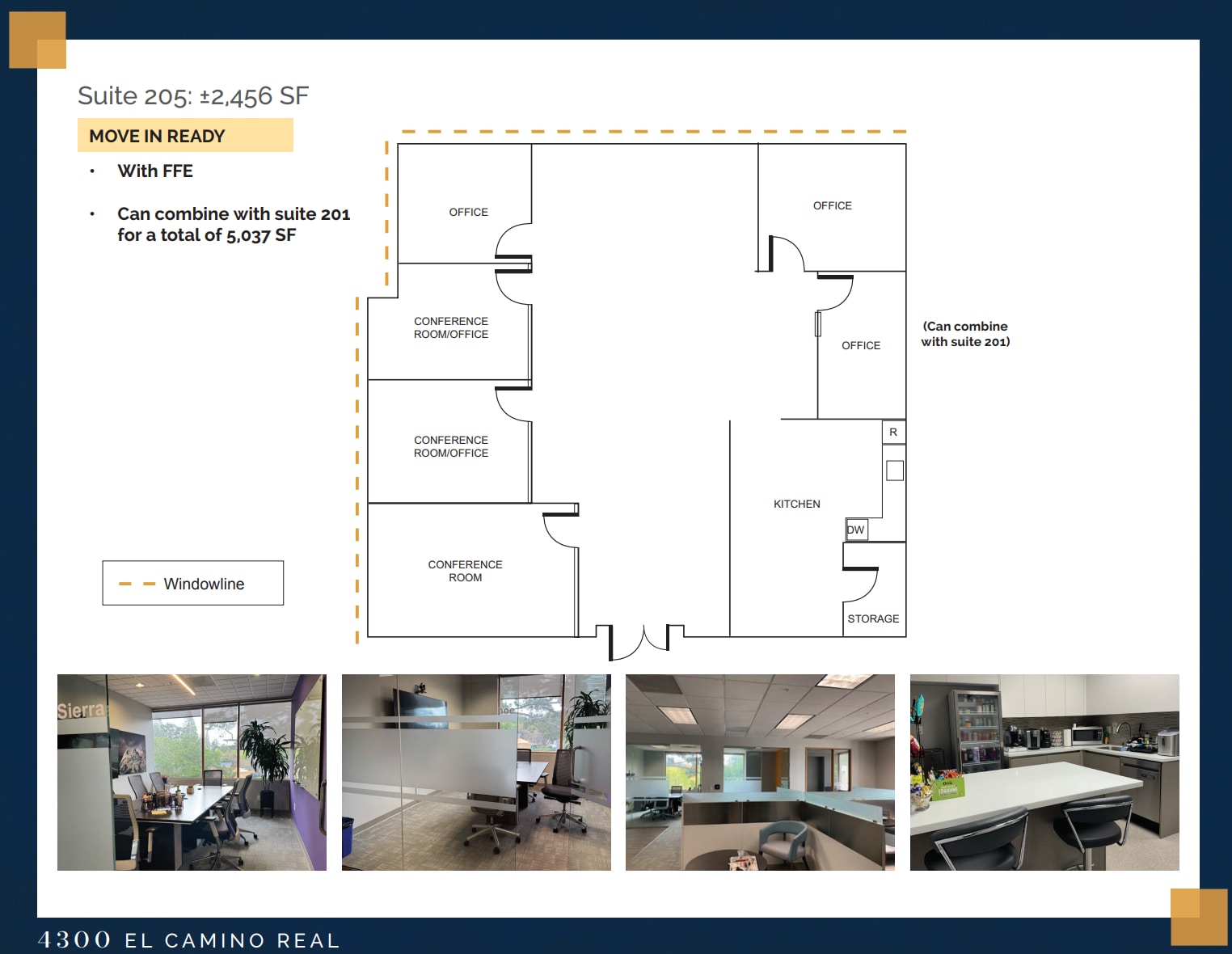 4300 El Camino Real, Los Altos, CA à louer Plan d’étage– Image 1 sur 1