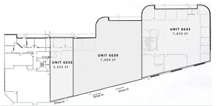 6601-6671 W Mill Rd, Milwaukee, WI à louer Plan d’étage– Image 2 sur 2