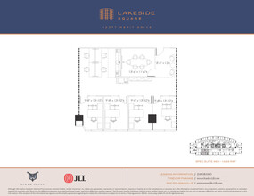 12377 Merit Dr, Dallas, TX à louer Plan d’étage– Image 1 sur 1