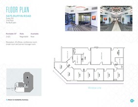5575 Ruffin Rd, San Diego, CA à louer Plan d’étage– Image 1 sur 1