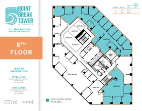17011 Beach Blvd, Huntington Beach, CA à louer Plan d’étage– Image 2 sur 2