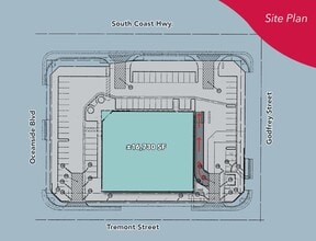 1201 S Coast Hwy, Oceanside, CA à louer Plan d’étage– Image 2 sur 2