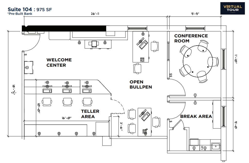 285 Middle Country Rd, Smithtown, NY à louer Plan d’étage– Image 1 sur 1