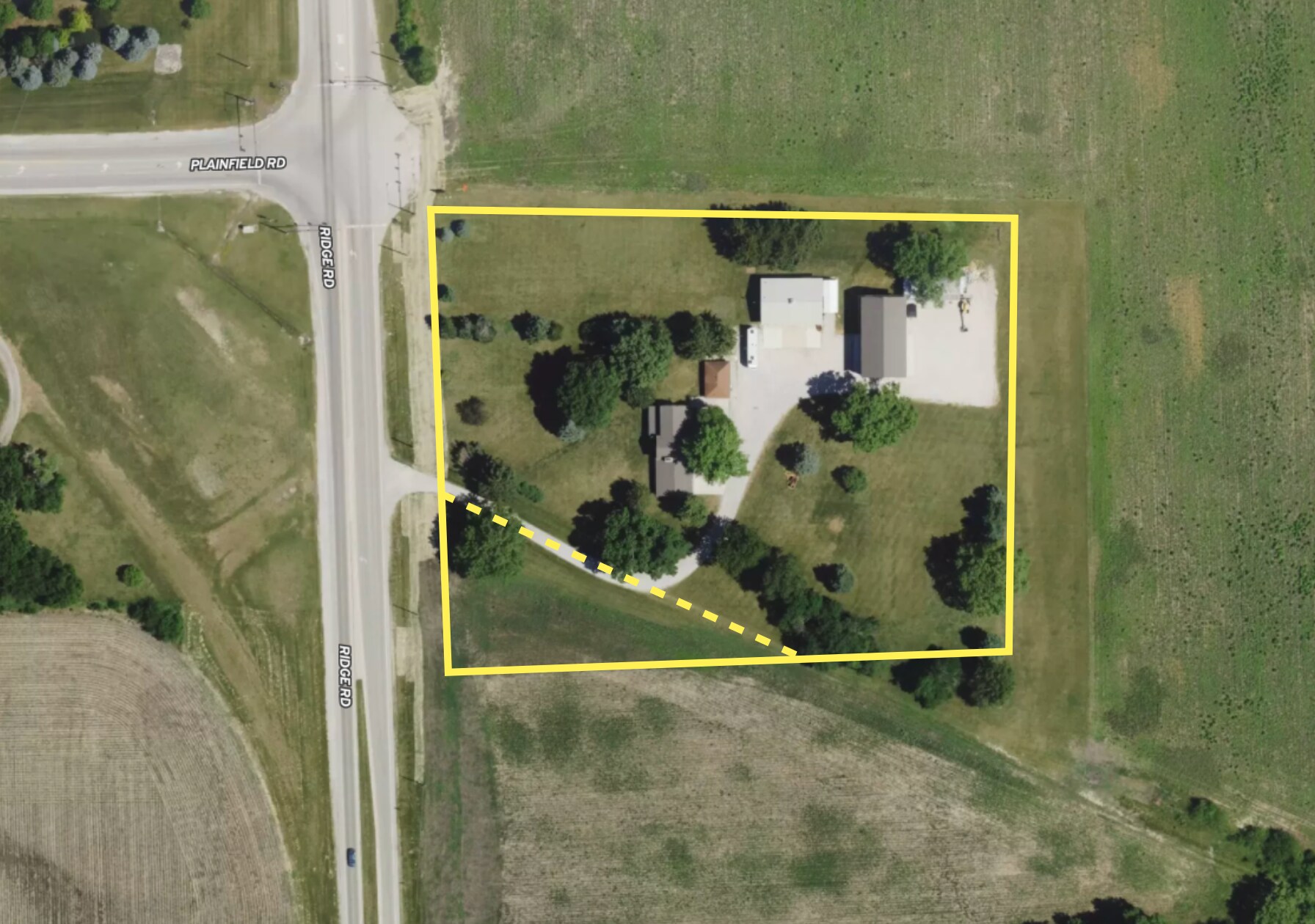 6398 Ridge Rd, Oswego, IL à vendre Photo de l’immeuble– Image 1 sur 17