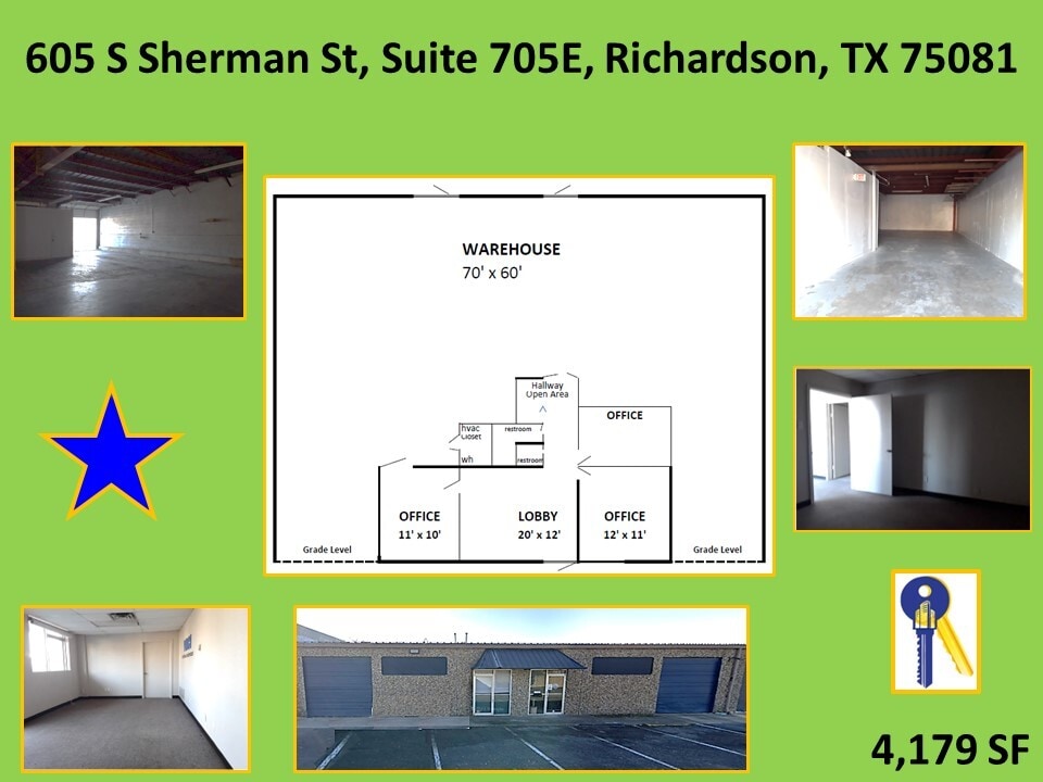 605 S Sherman St, Richardson, TX à louer Photo de l’immeuble– Image 1 sur 14