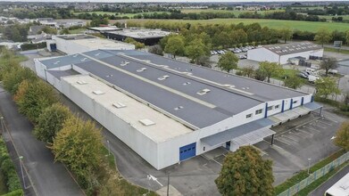 Domloup - VUE AÉRIENNE vue de carte