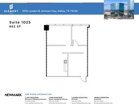3010 Lyndon B Johnson Fwy, Dallas, TX à louer Plan d’étage– Image 1 sur 1