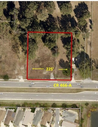 Plus de détails pour 849 County Road 466A, Fruitland Park, FL - Terrain à vendre