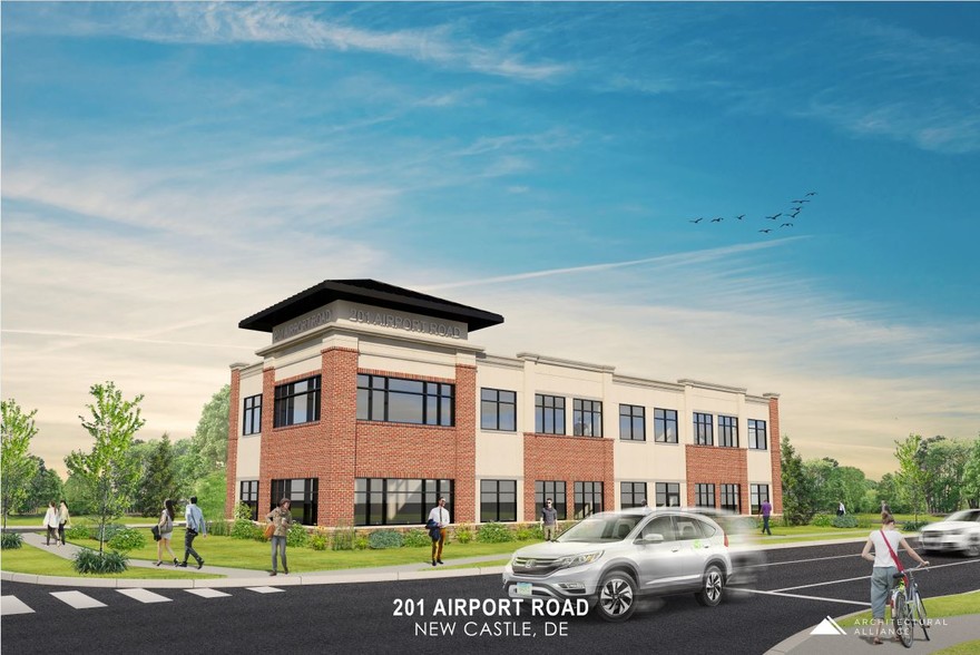 201-203 Airport Rd, New Castle, DE à louer - Photo de l’immeuble – Image 1 sur 1