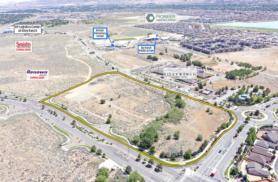 0 DAVID ALLEN PKWY, Sparks, NV à vendre - Aérien – Image 3 sur 4