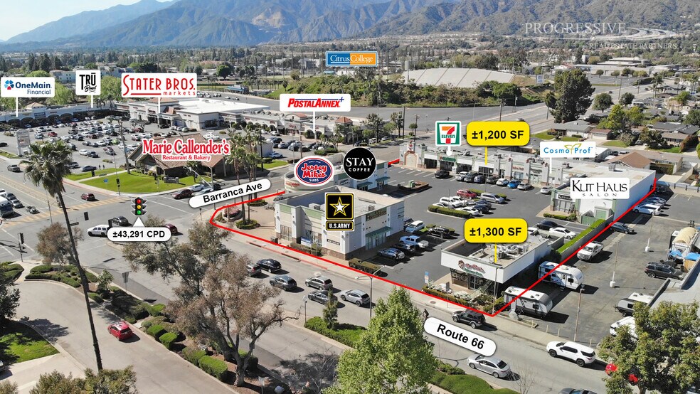 843-861 Alosta Ave, Glendora, CA à louer - Photo de l’immeuble – Image 1 sur 5