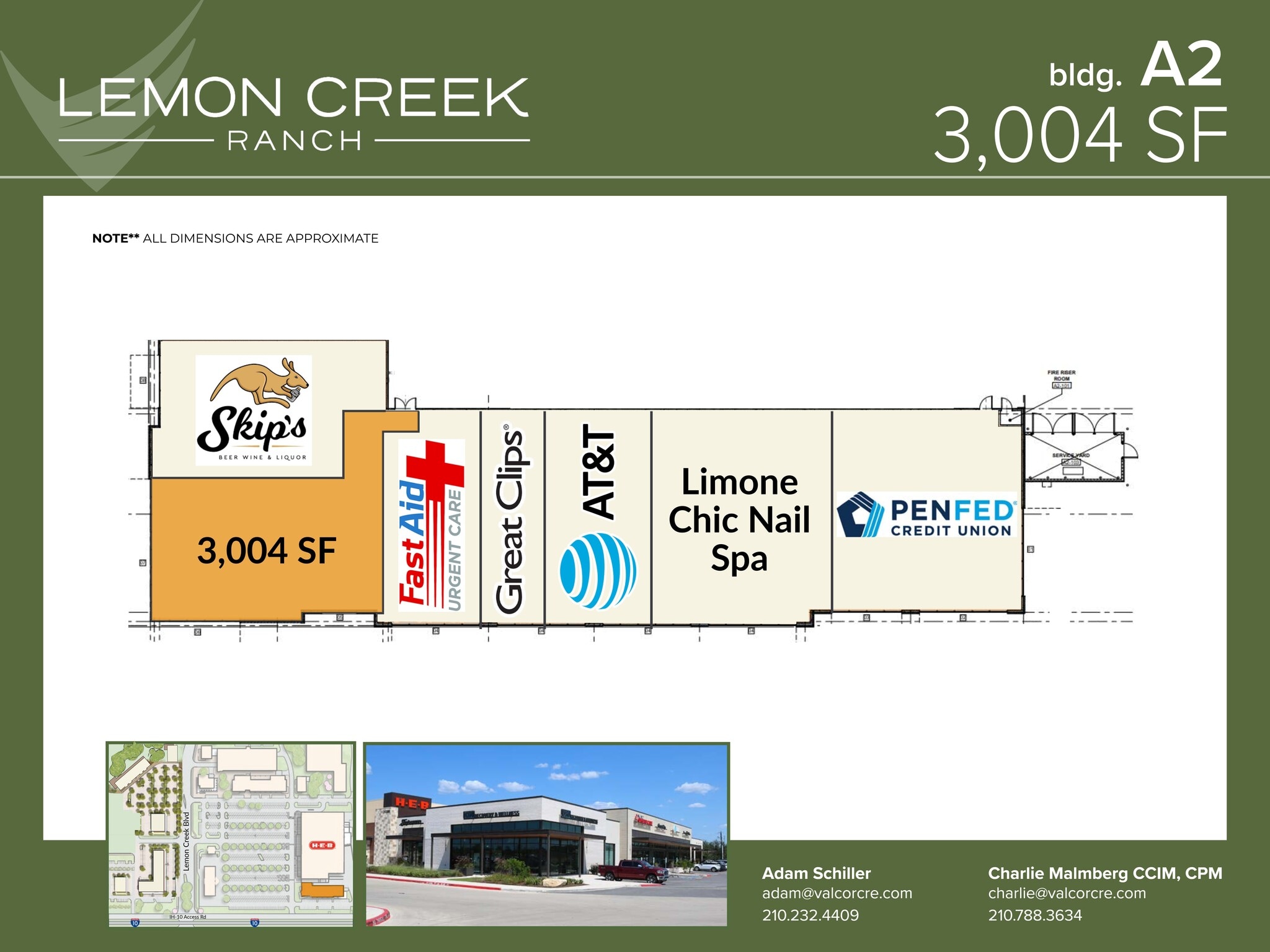 I-10 W & Balcones Creek Dr, Boerne, TX à louer Plan de site– Image 1 sur 1