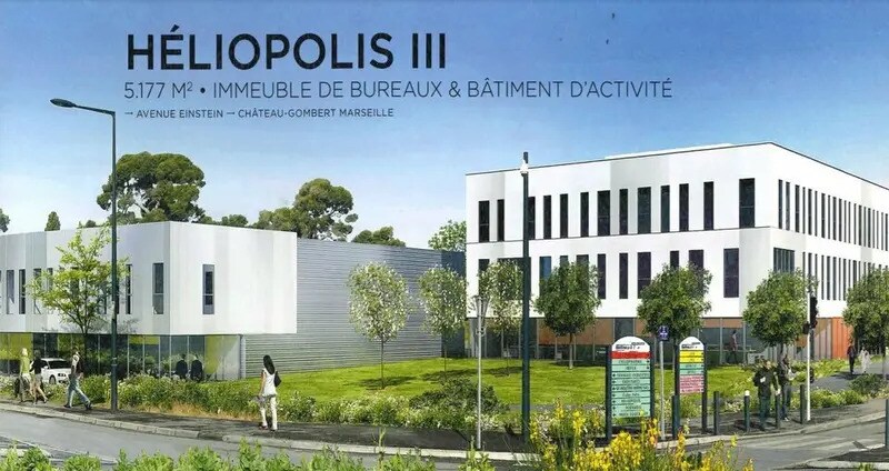 Bureau dans Marseille à louer - Photo de l’immeuble – Image 1 sur 12