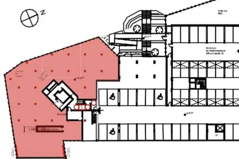 Bureau dans Rouen à vendre - Plan d’étage – Image 3 sur 3