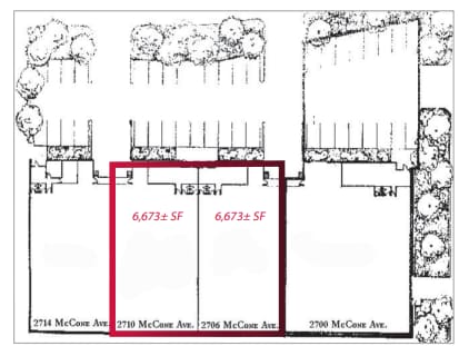 2700-2714 McCone Ave, Hayward, CA à louer Plan d’étage– Image 1 sur 1