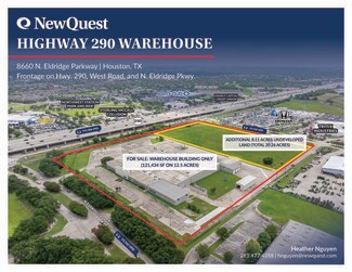 Plus de détails pour 8660 N Eldridge Pky, Houston, TX - Industriel/Logistique à vendre