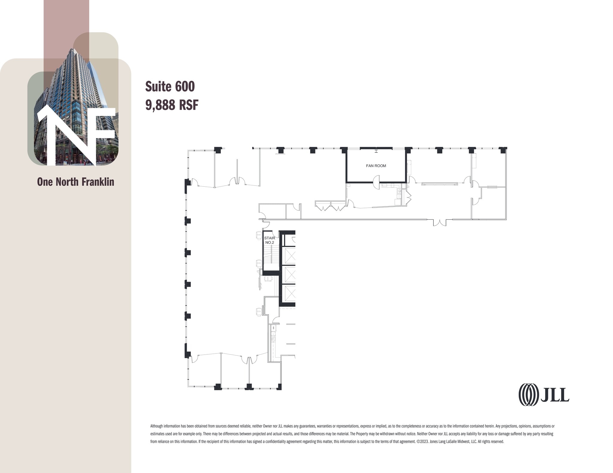 1 N Franklin St, Chicago, IL à louer Plan de site– Image 1 sur 1