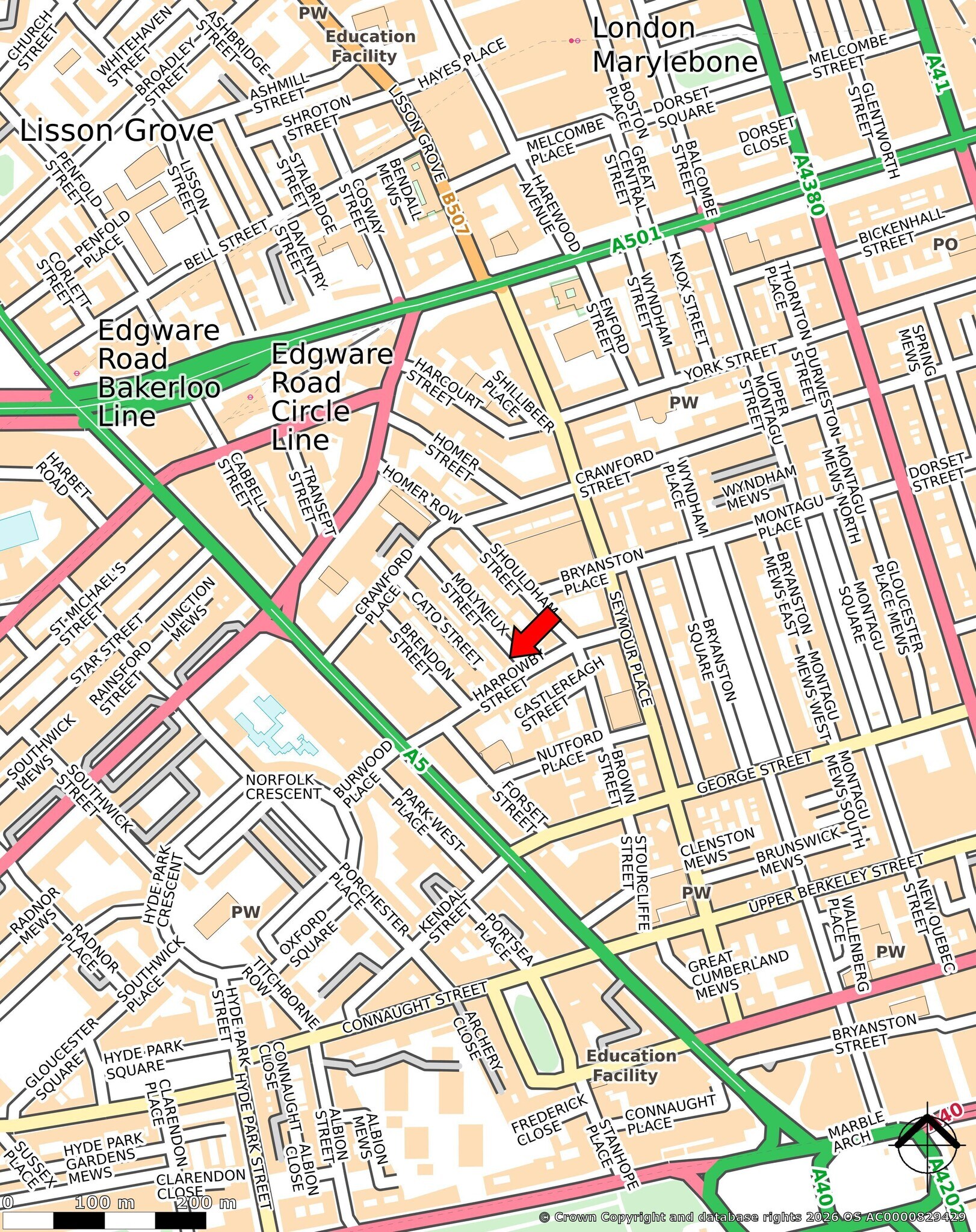 23 Molyneux St, Londres à louer Photo de l’immeuble– Image 1 sur 7